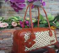 Tas jinjing coklat premium tali kecil